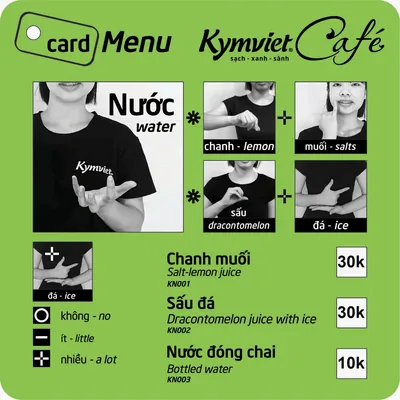 Chanh muối · Sấu đá 30k · Nước 10k